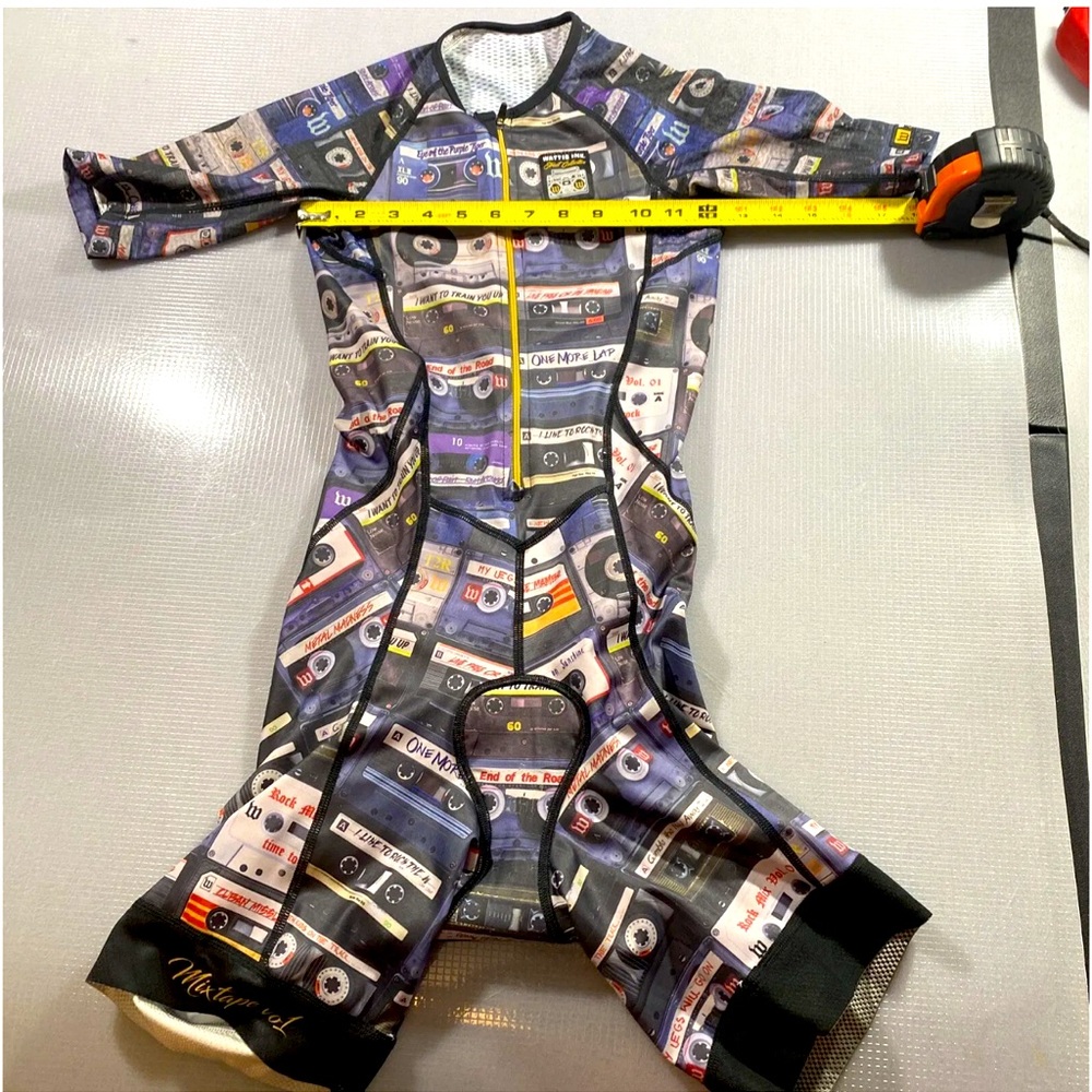 Wattie Ink Womens Small Triathlon Suit